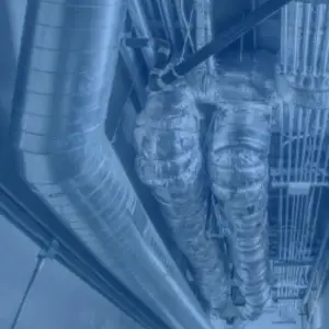 ท่ออลูมิเนียมฟอยล์ หุ้มฉนวนใยแก้ว 12 ท่อดูดควัน Air Duct