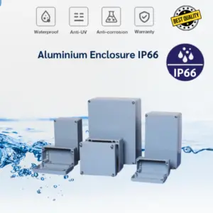 หมวด: กล่องไฟฟ้า-กล่องพักสาย IP66 1 กล่องไฟฟ้าอลูมิเนียม