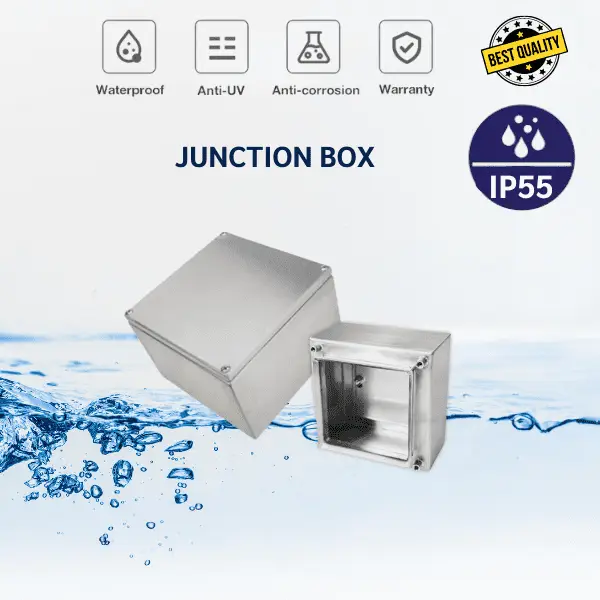 pull box สแตนเลส กันน้ำ 9 Pull box stainless