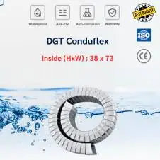 รางกระดูกงูคอนดูทเฟล็กซ์ DGT Conduflex 10 dgt cable drag chain