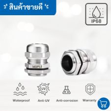 ตู้สแตนเลสกันน้ำ 2 ชั้น 28 cable gland โลหะ