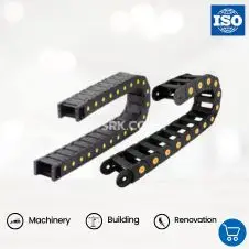 รางกระดูกงูเหล็ก Steel Cable Drag Chain 2 รางกระดูกงูพลาสติก