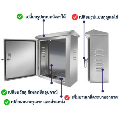 ตู้สแตนเลสสั่งทำ ผลิตตามแบบ 1 ตู้สแตนเลสสั่งทำ ผลิต