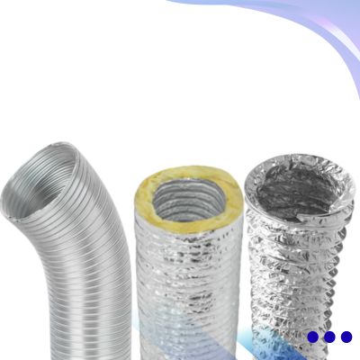 ท่อยูรีเทน PU ลวดทองเหลือง 4 นิ้ว 4 ท่อลมอลูมิเนียม