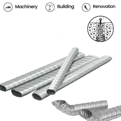 Oval Corrugated Duct