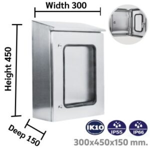 ตู้สแตนเลสสองชั้น