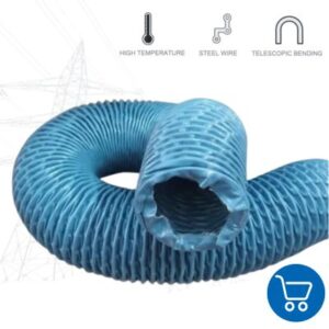 ตู้สแตนเลสกันน้ำ 2 ชั้น 31 ท่อลมผ้าใบ