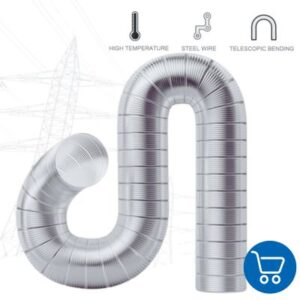 ตู้สแตนเลสสั่งทำ 28 ท่อลมอลูมิเนียม (กึ่งแข็ง)