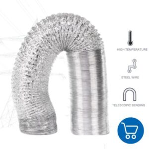 ROSE เคเบิ้ลแกลนสแตนเลส IP68 22 ท่อลมแอร์อลูมิเนียม